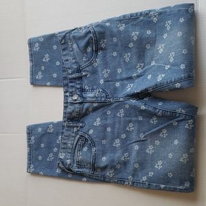 Free People denim crop jean